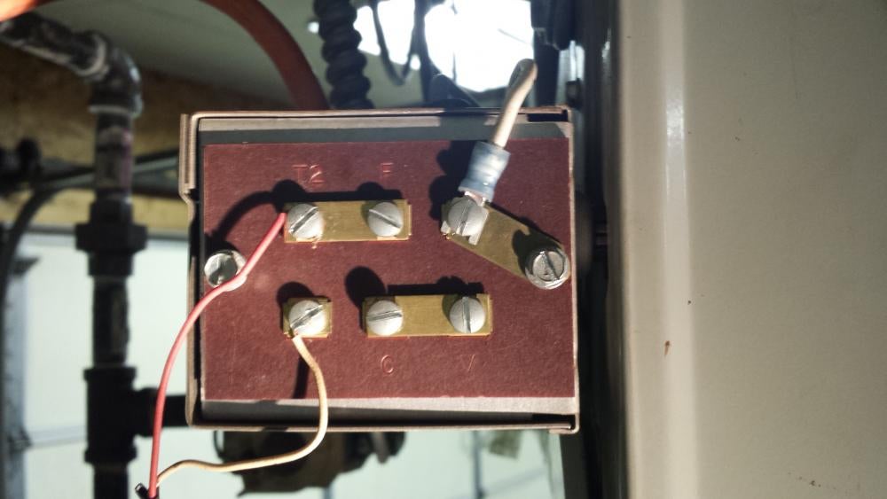 modine heater thermostat wiring