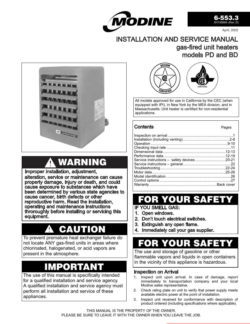 modine unit heater wiring diagram
