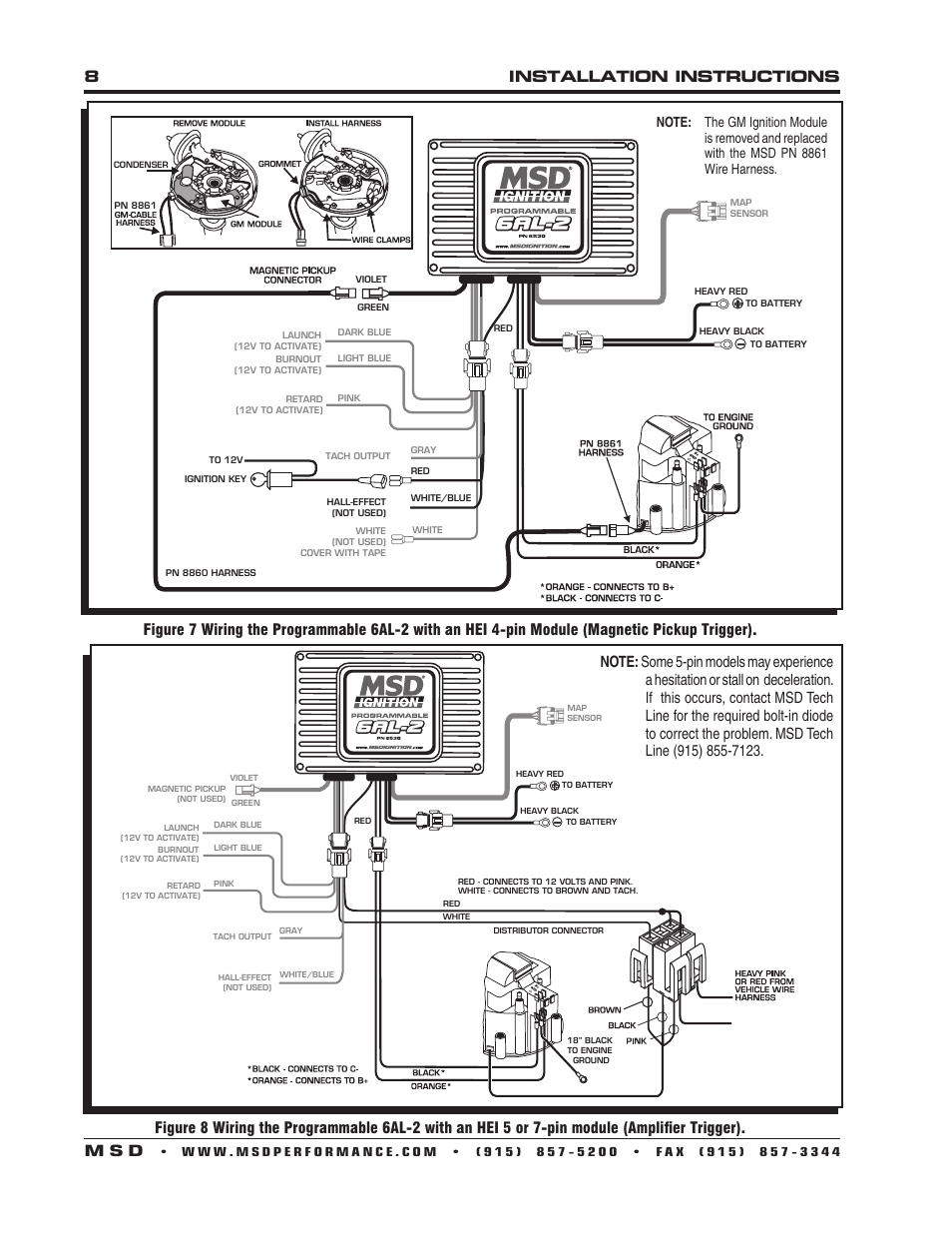 msd 6al2 wiring