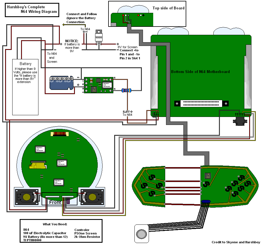 n64 controller wiring diagram