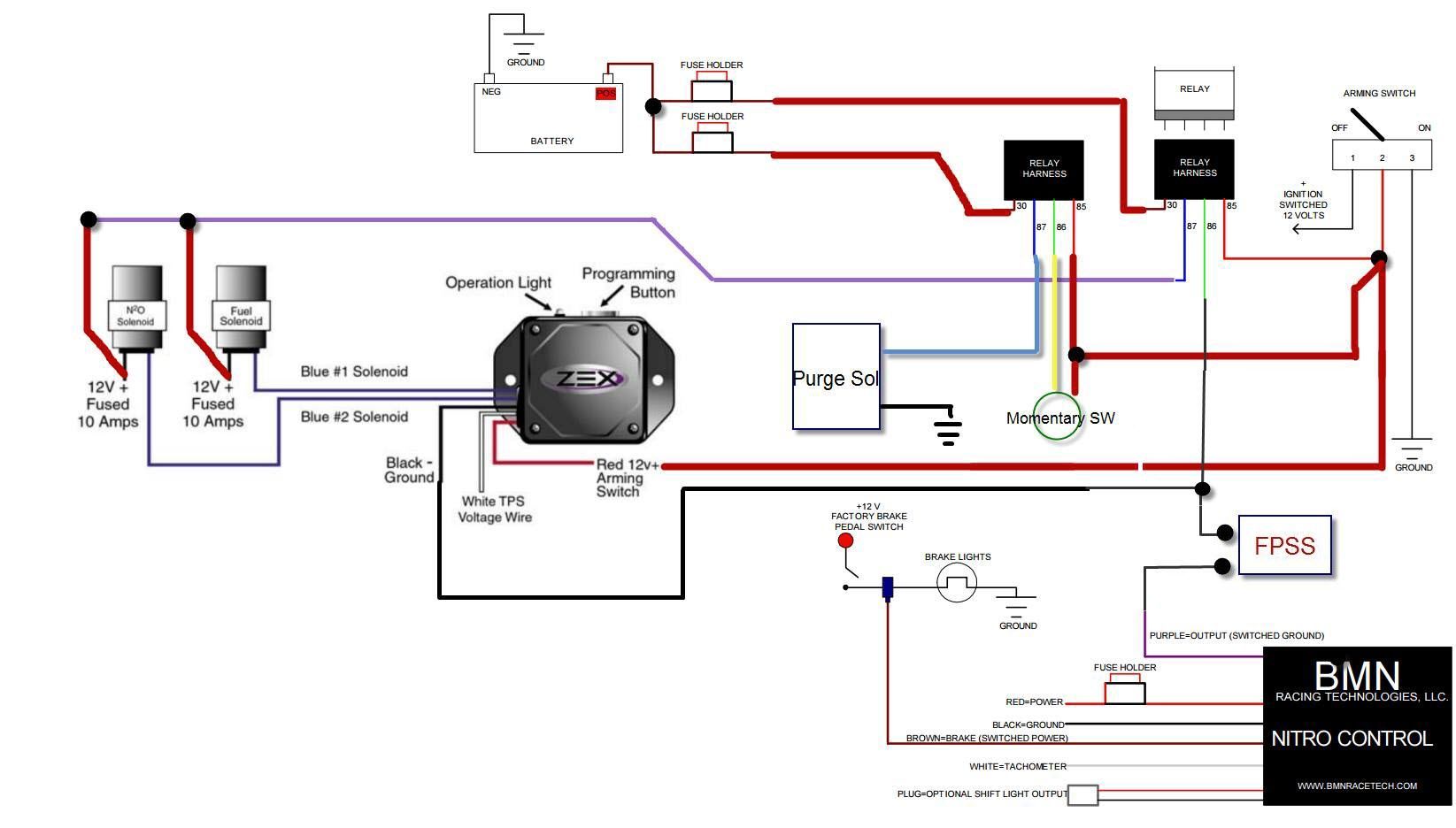 Nitrous Purge Wiring Diagram