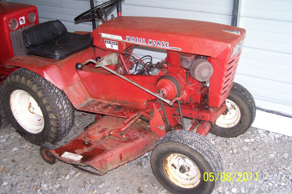 old wheelhorse tractor wiring diagram