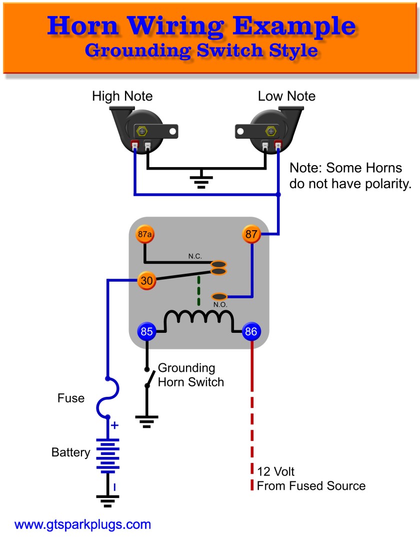 ooga horn wiring diagram
