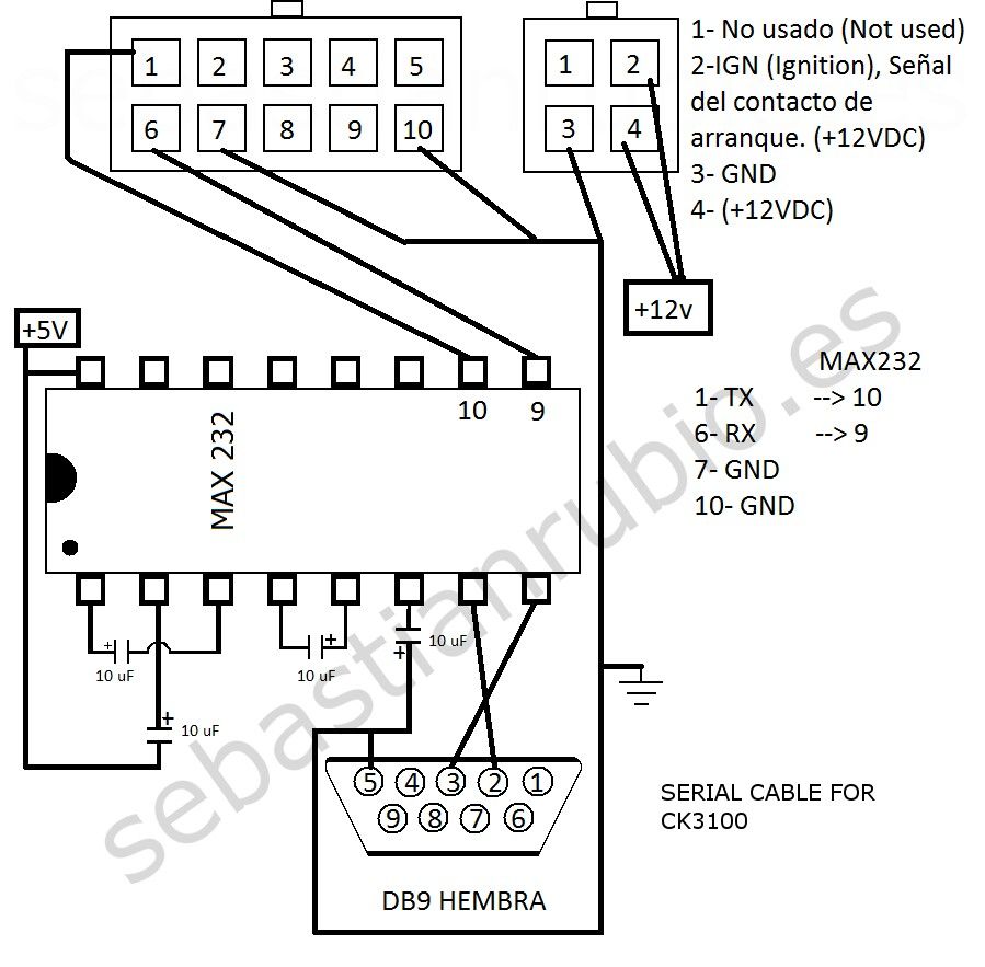 parrot ck3000 evolution wiring diagram
