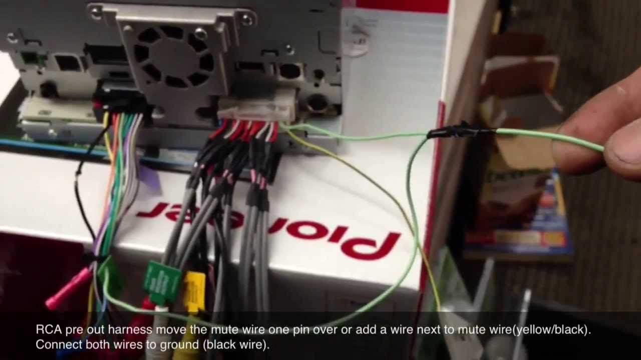 Pioneer Avic X940bt Wiring Diagram
