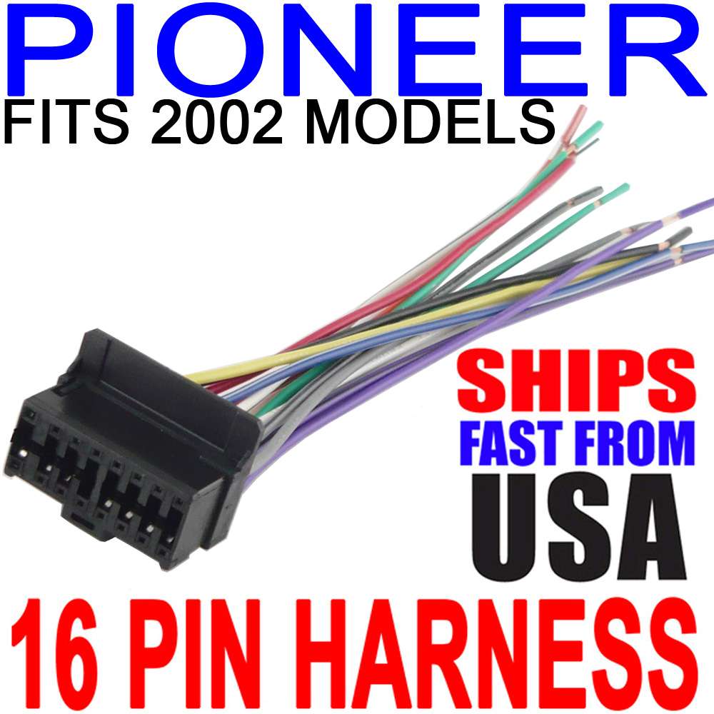 Pioneer Deh P4300 Wiring Diagram