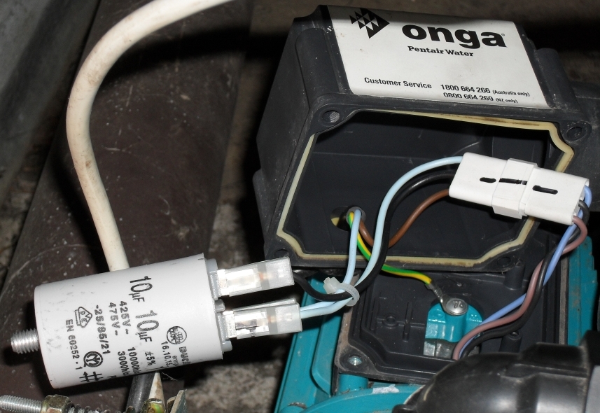 pool pump capacitor wiring diagram for pmb4-0