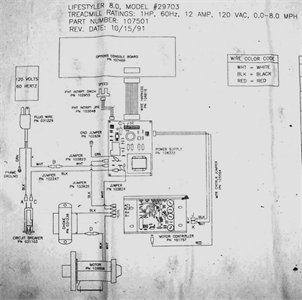 proform treadmill wiring diagram