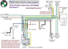 puch moped wiring diagram
