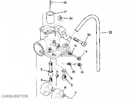 pw80 carb diagram