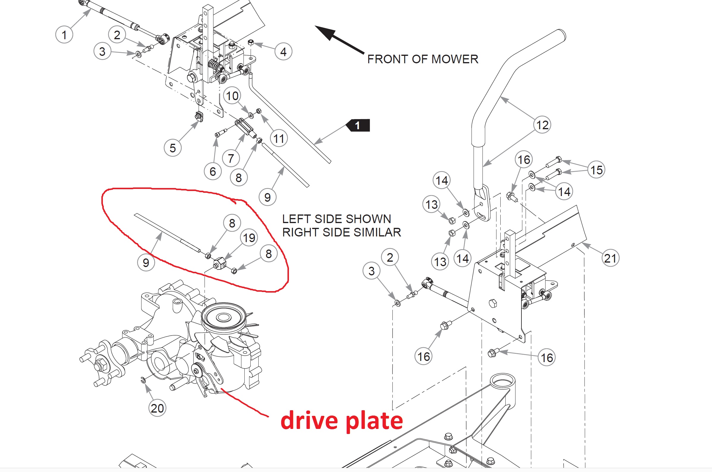raptor sd drive belt diagram