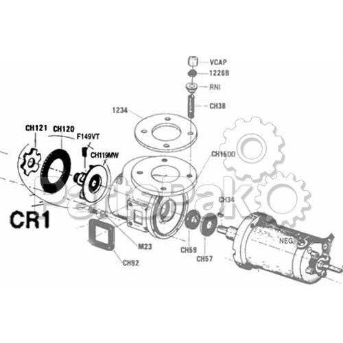 Raritan Crown Head Parts Diagram