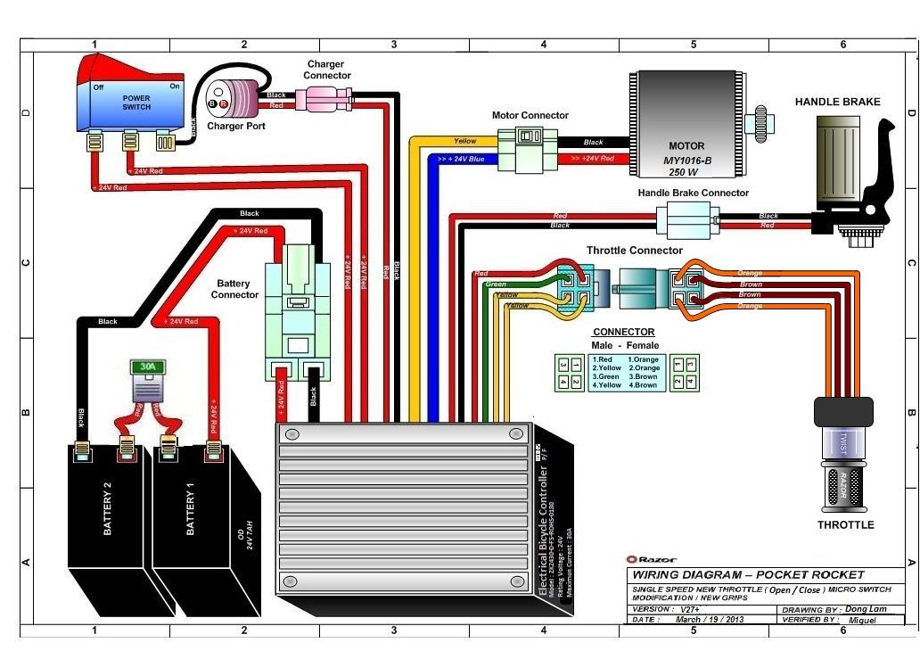 razor e100 electric chopper wiring diagram