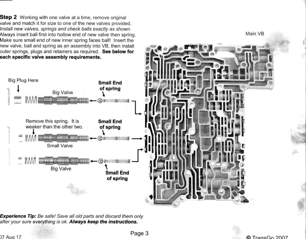Re5r05a Valve Body Diagram