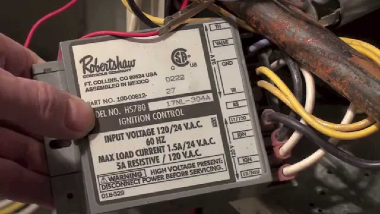 Robertshaw 785-00a Wiring Diagram