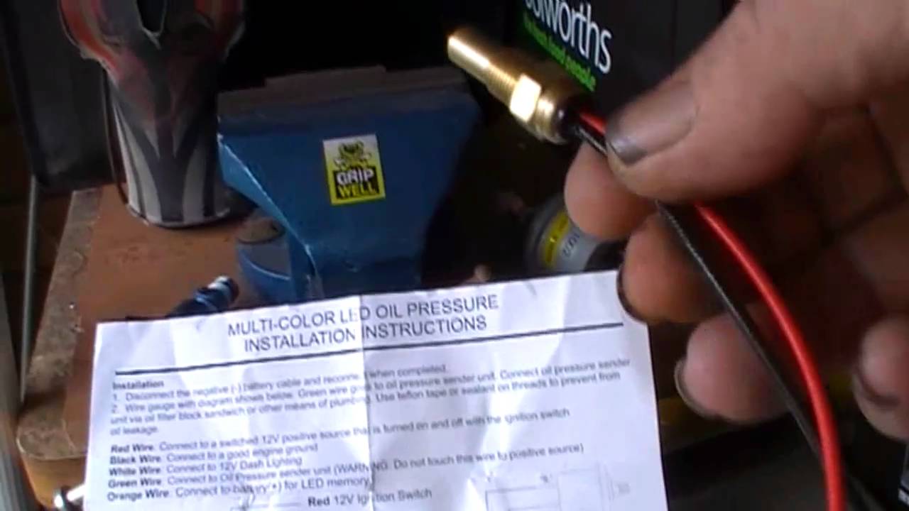 Saas 52mm Tacho Wiring Diagram