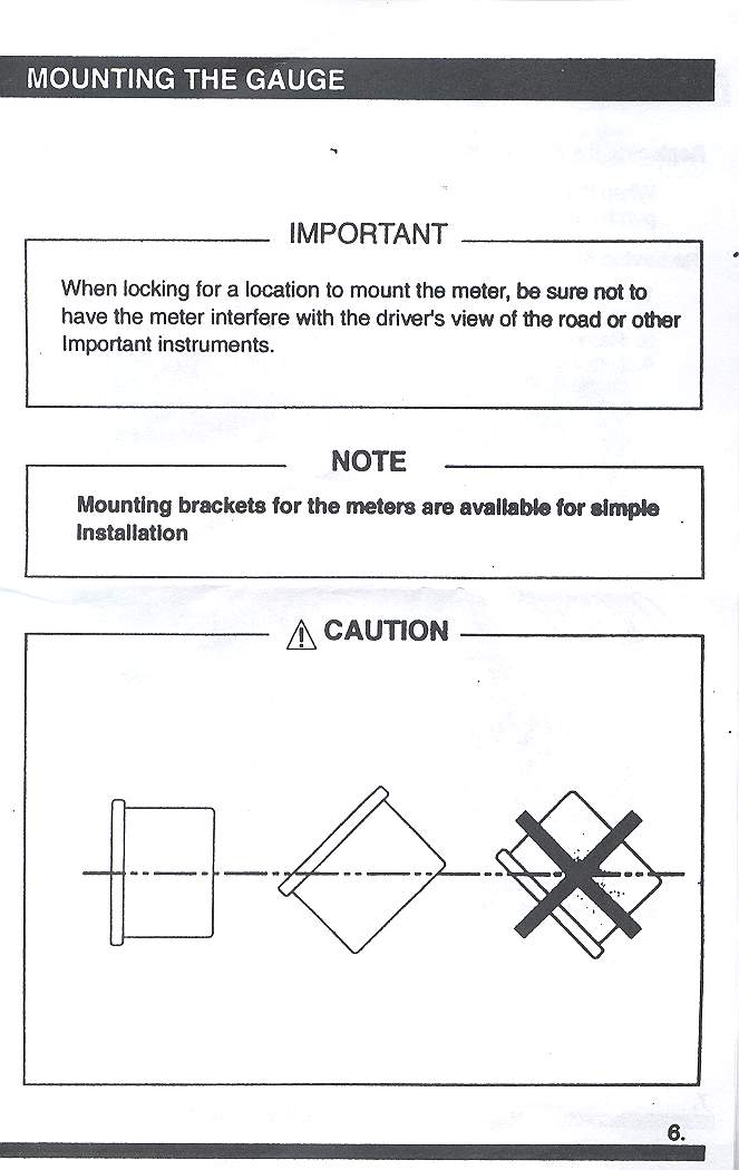 Saas 52mm Tacho Wiring Diagram