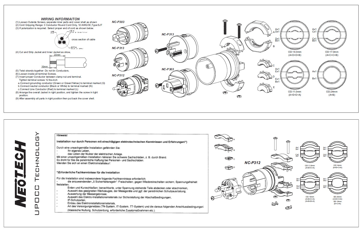 Schuko Socket Wiring Diagram