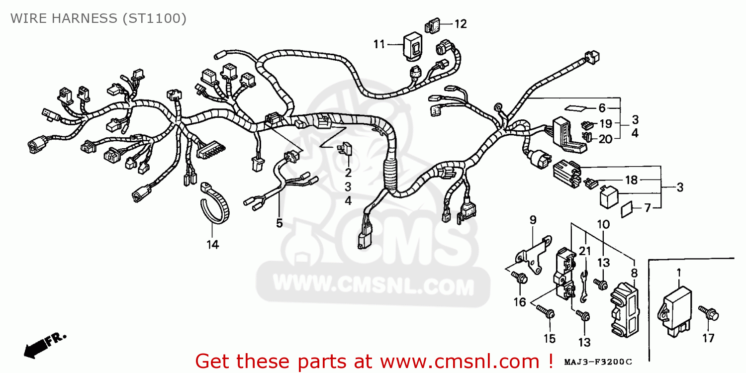 St1100 Wiring Diagram