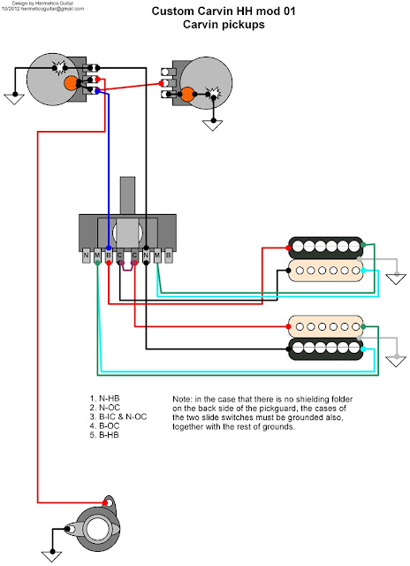 Suhr Guitar Wiring Diagram