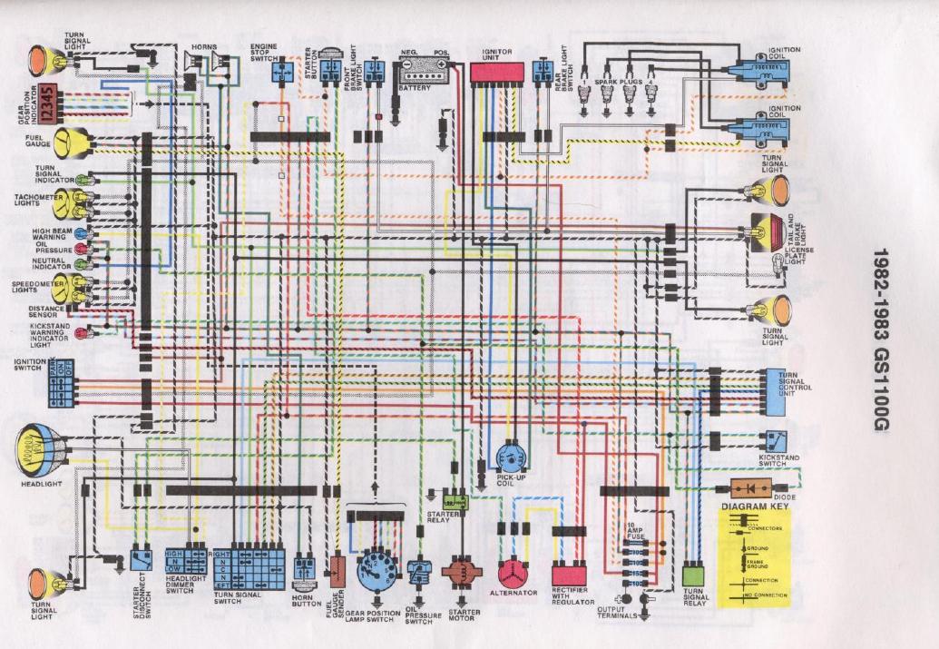 suzuki gs450l regulator wiring diagram