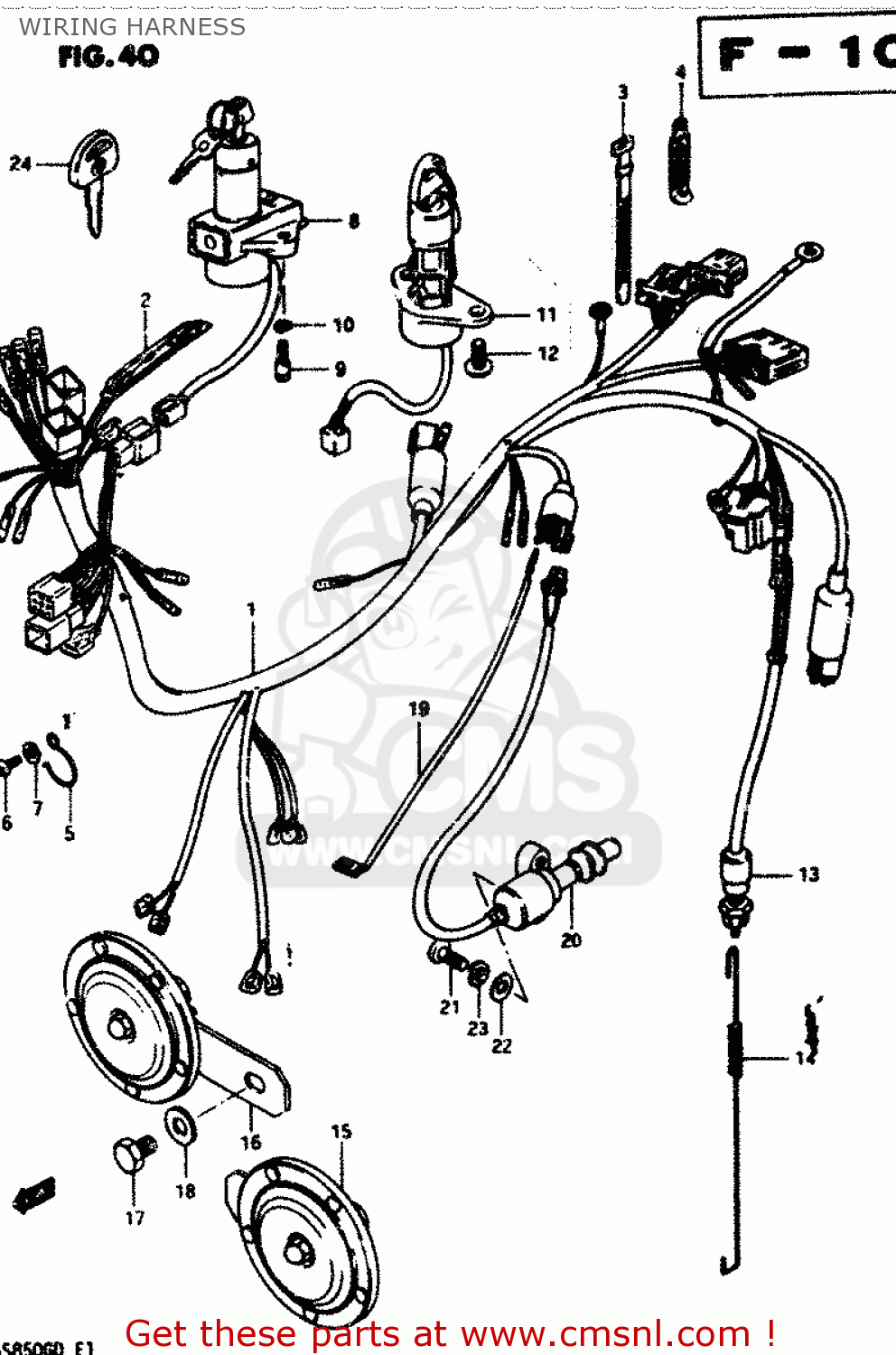 suzuki gs850l wiring diagram