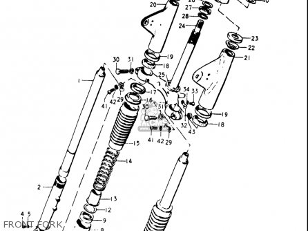 Suzuki T500 Wiring Diagram