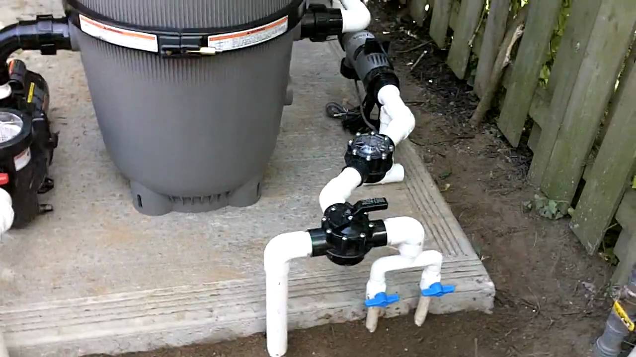 swimming pool pipework diagram