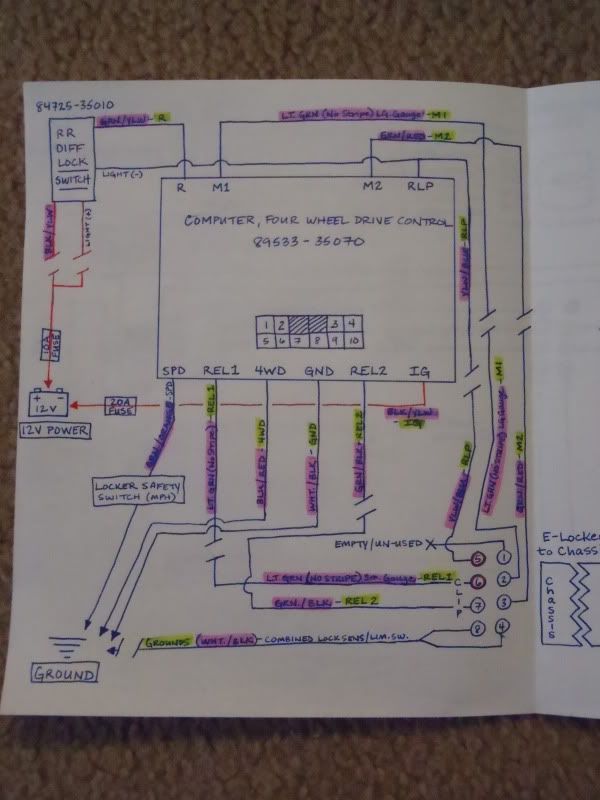 E Locker Wiring Diagram