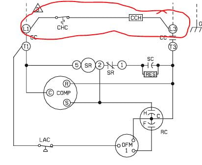 Tecumseh Capacitance Crankcase Heater Wiring Diagram