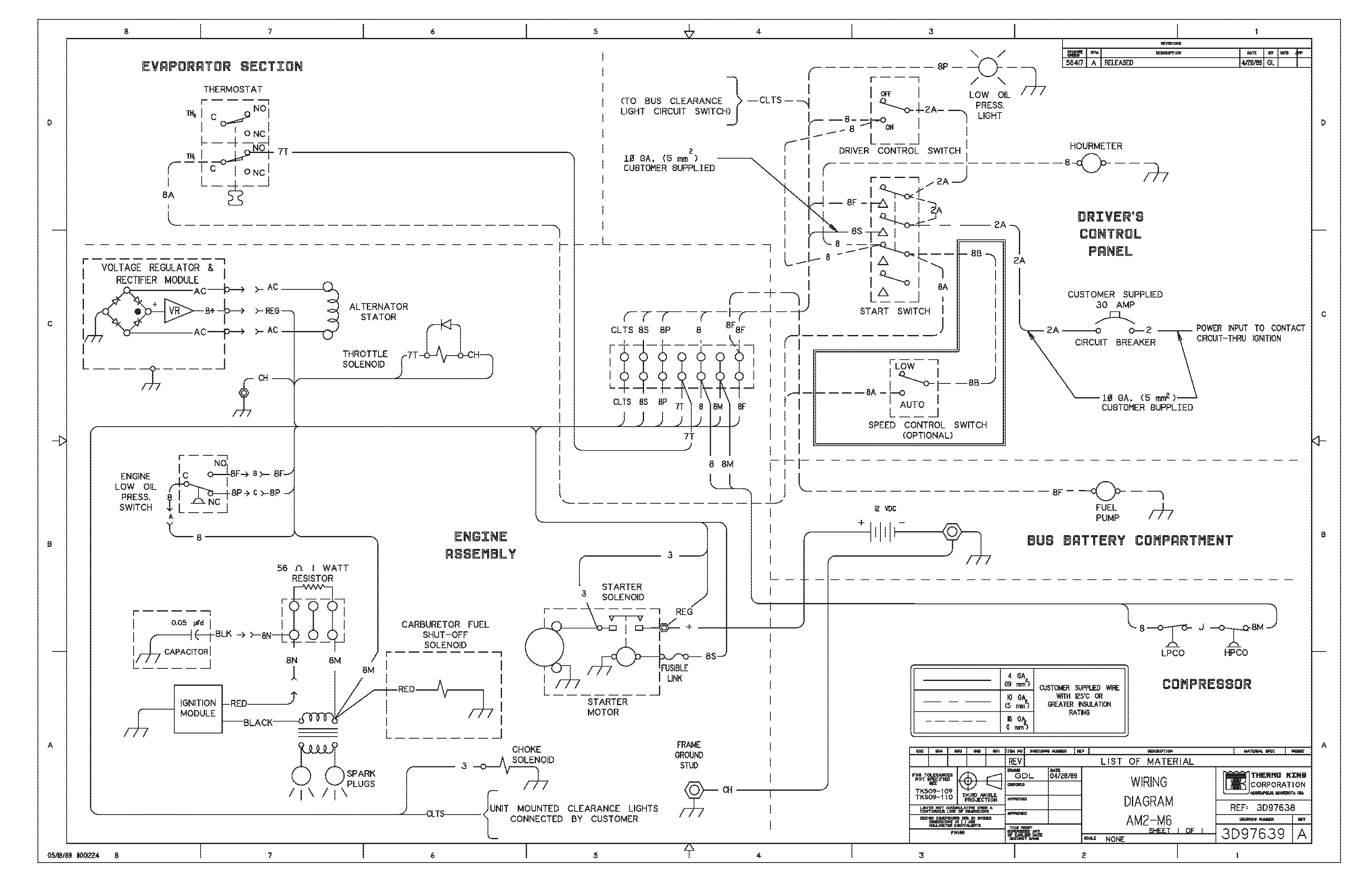 Telex Turner Road King 56 Wiring Diagram