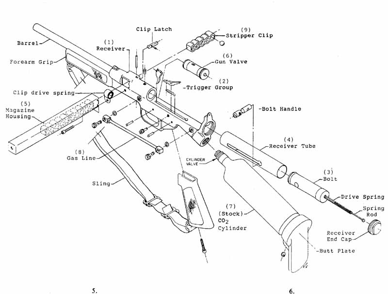 tippmann 98 custom diagram