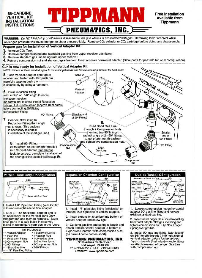Tippmann 98 Custom Diagram