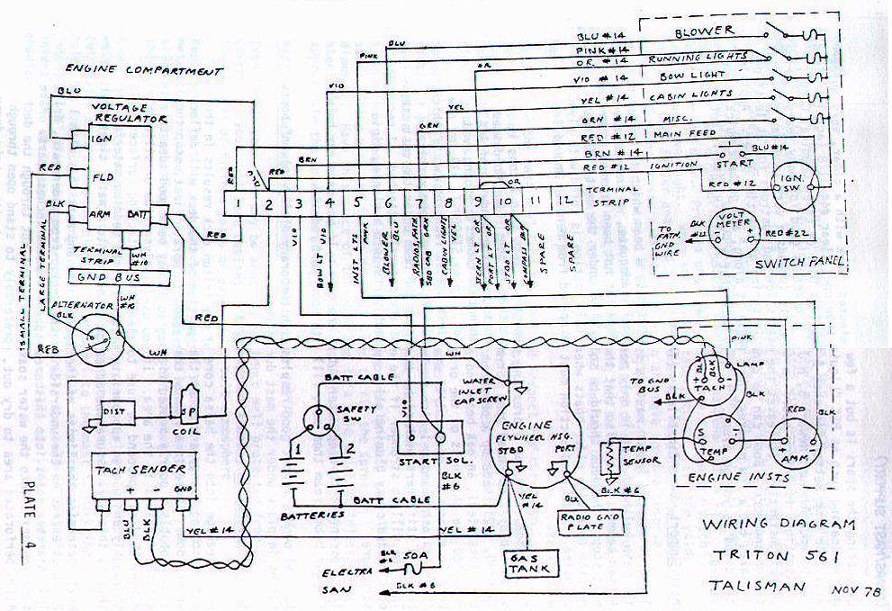 Tohatsu Wiring Diagram Schematic