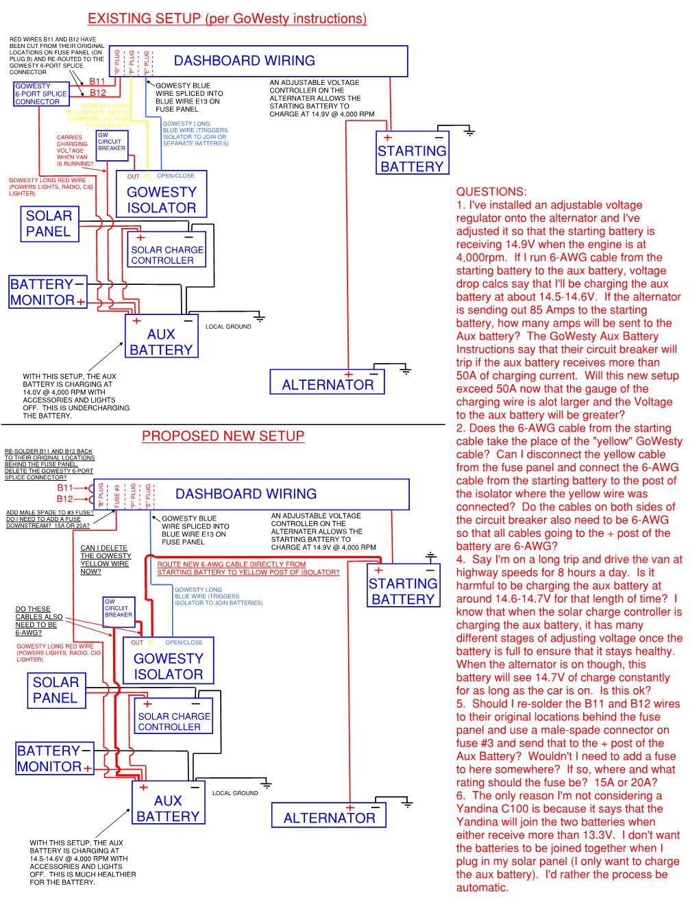 Vanagon Auxiliary Battery Wiring Diagram