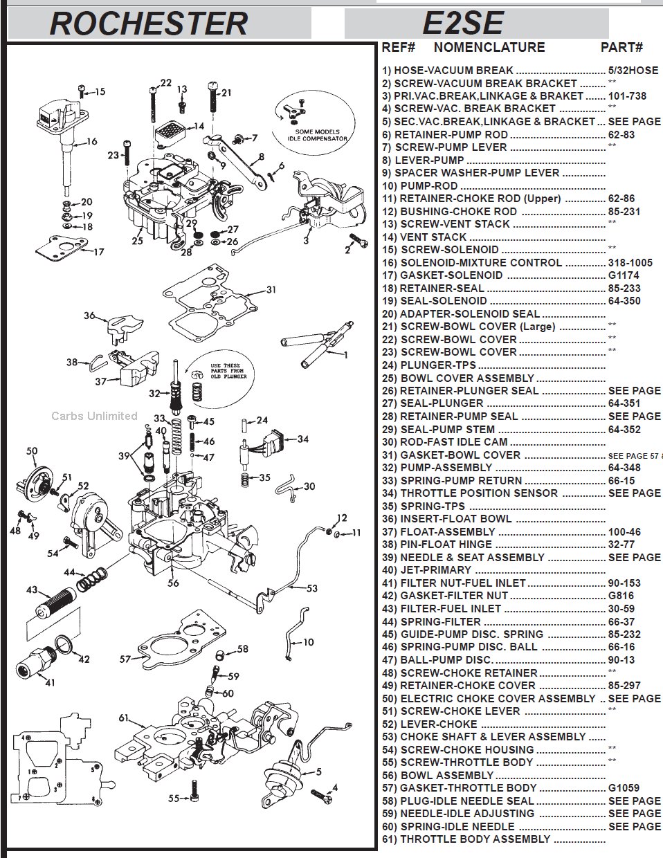 Varajet 2 Carburetor Diagram