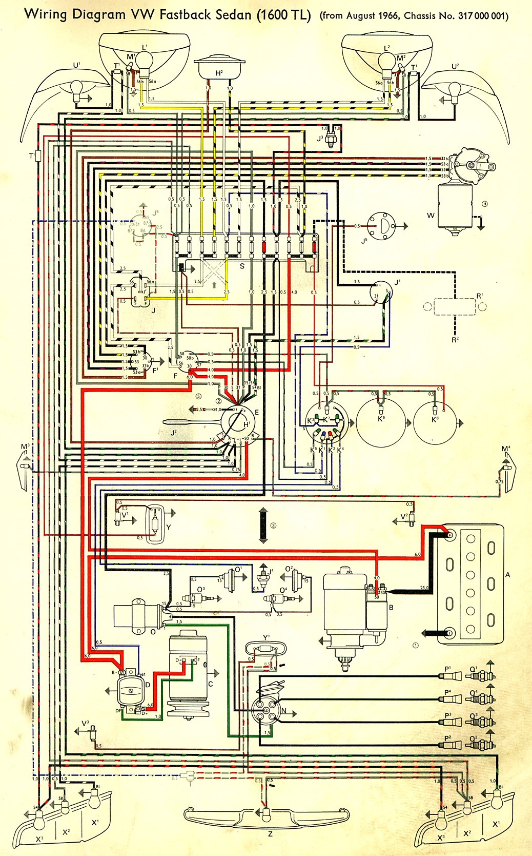 vw mfd wiring diagram