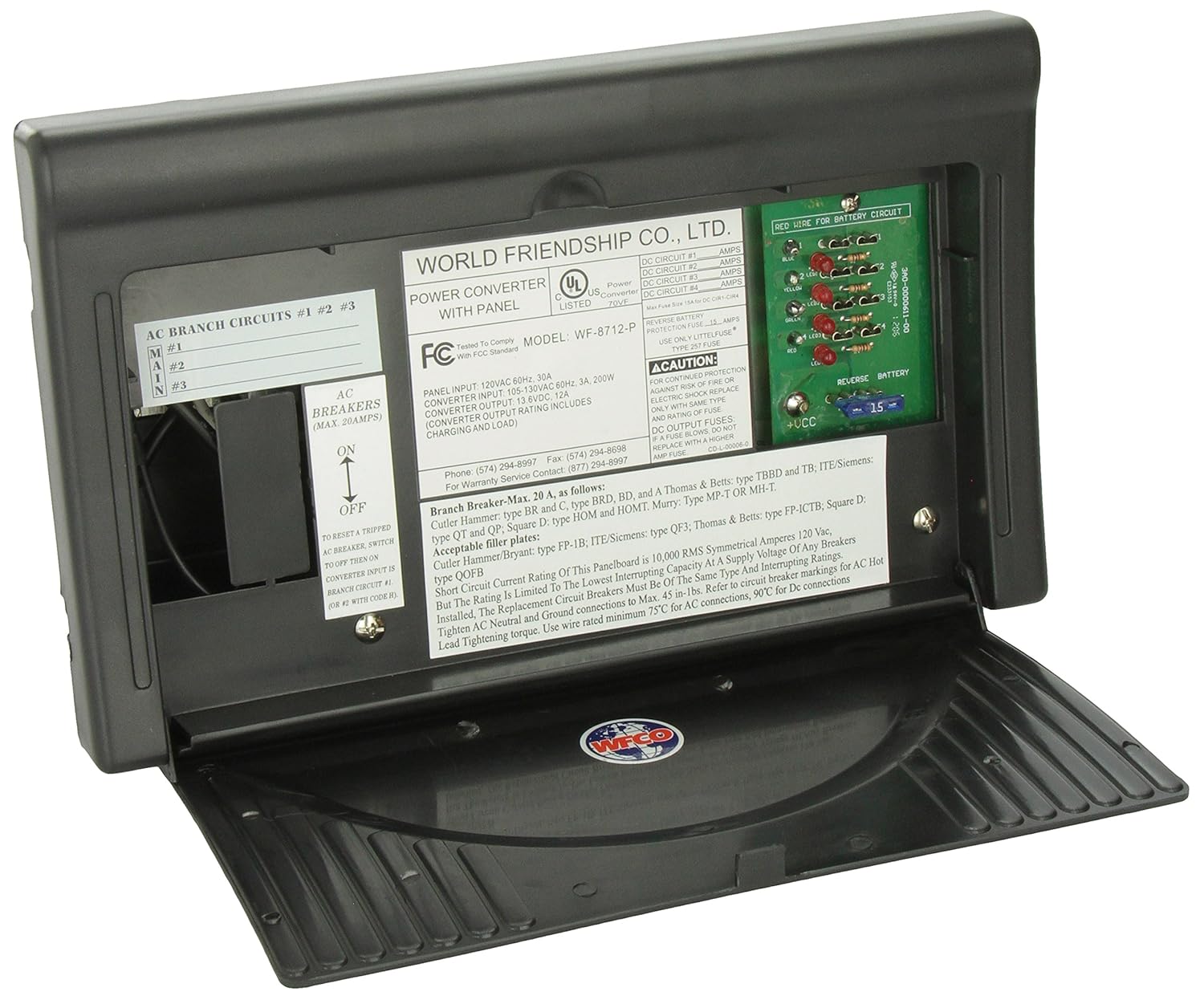Wfco Wf-8712 Wiring Diagram