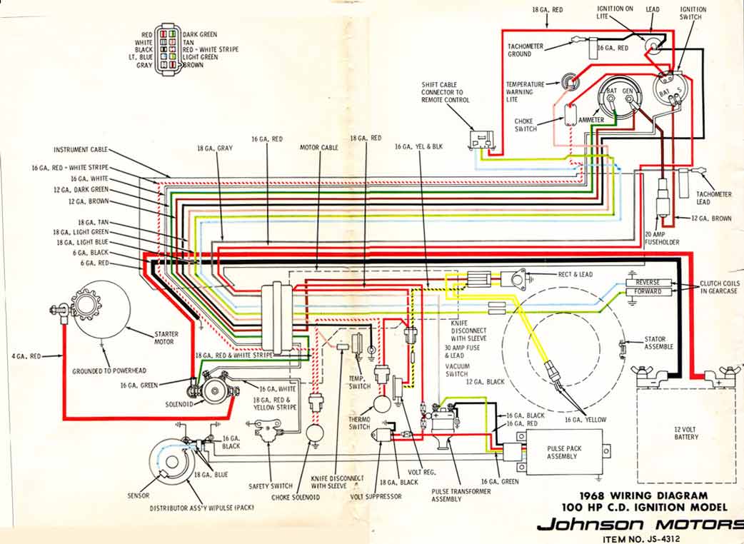 wiring diagram 1981 evinrude power pilot