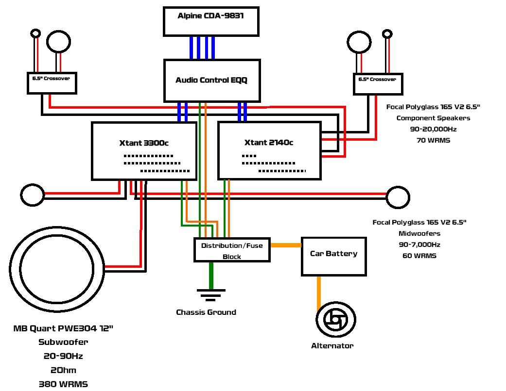 wiring diagram for 2009 fx35 speakers