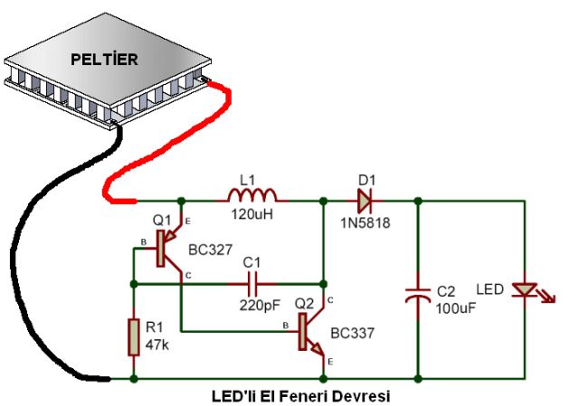 wiring diagram for heater cooler peltier