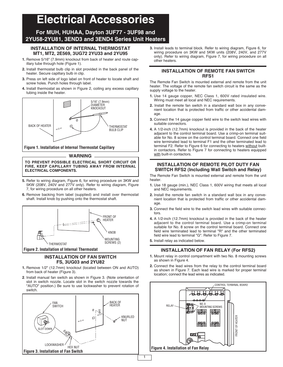 wiring diagram for modine gas heaters