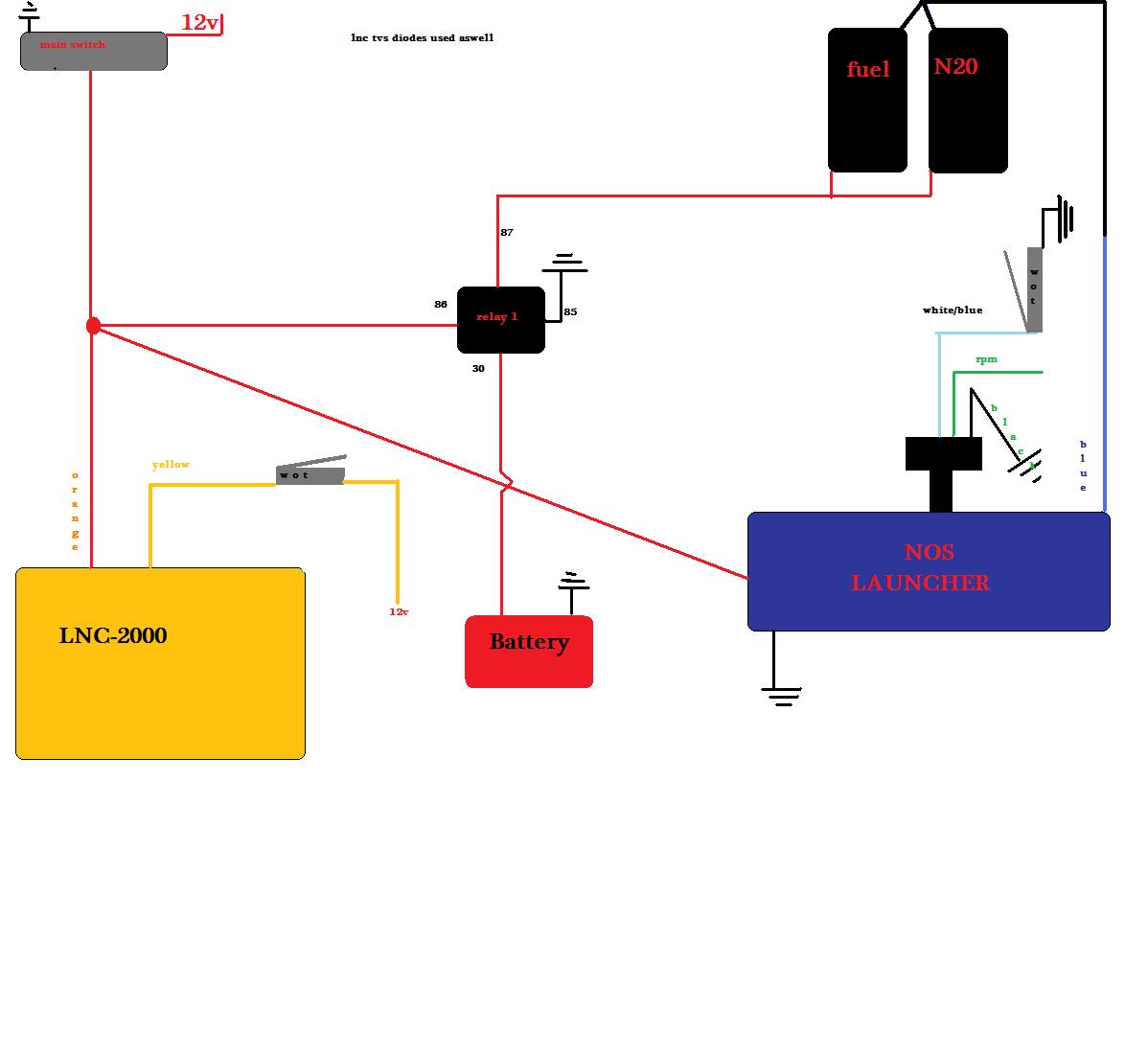 Wiring Diagram For Nos Launcher