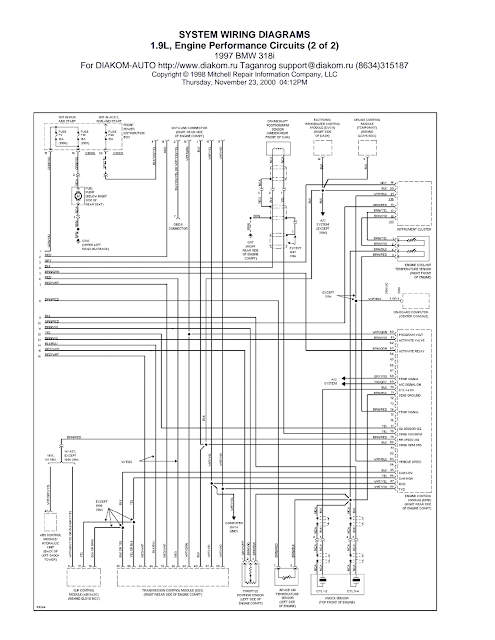 wiring diagram m1 318i m10