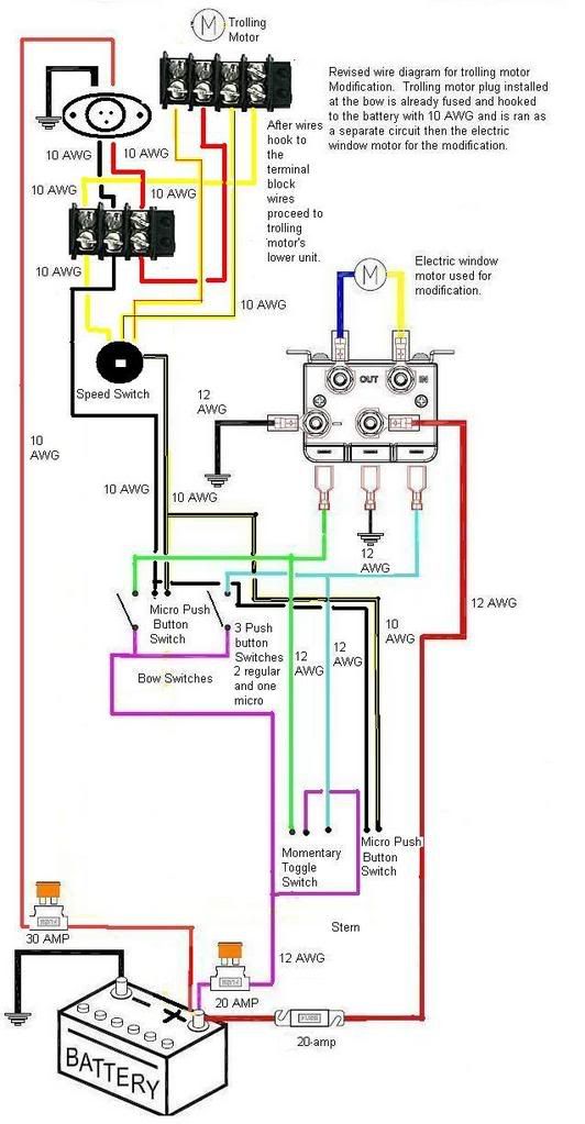wiring diagram motorguide trolling motor