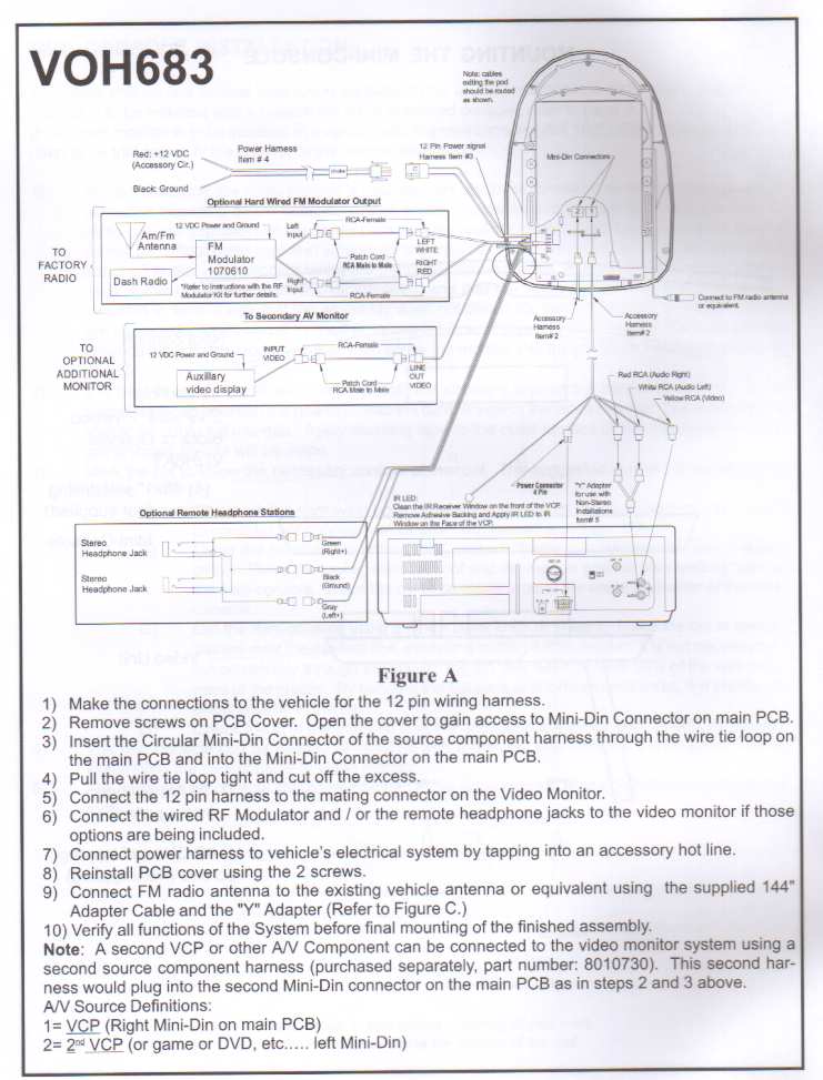 wisecomm ccd camera with red black and yellow wiring diagram