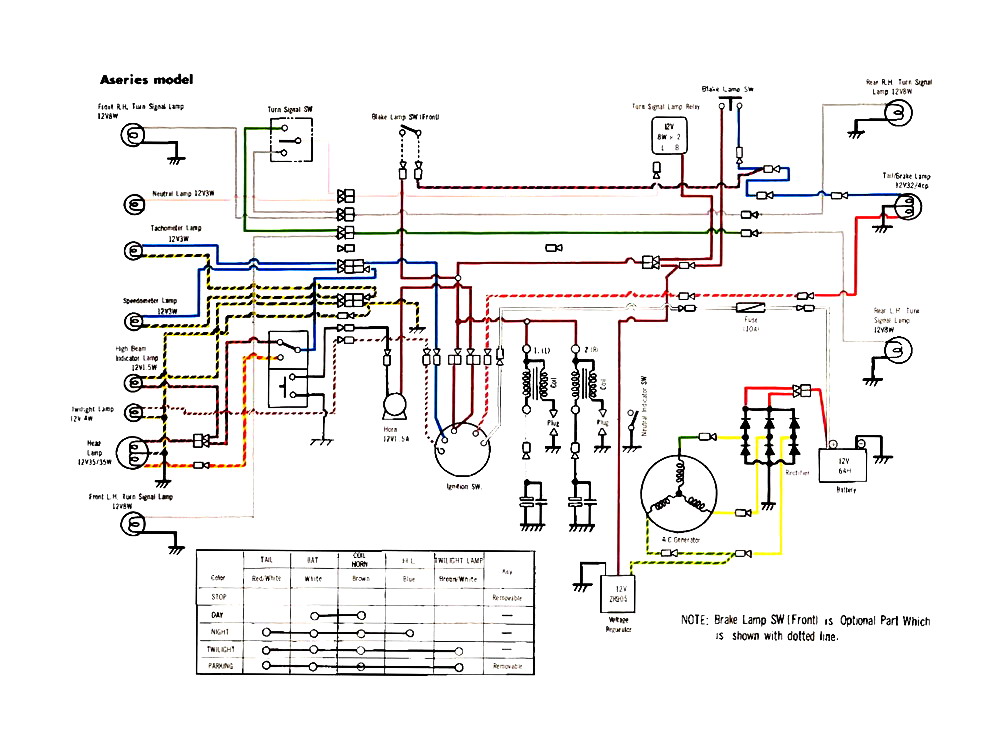 Yamaha Xs850 Wiring Diagram