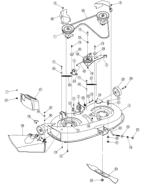 yardman drive belt diagram