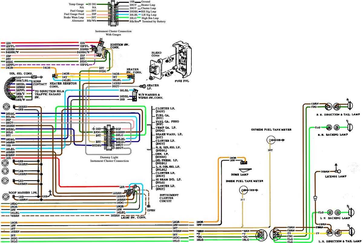 Step-by-Step Guide: Wiring Diagram for 1965 Chevy Truck Turn Signal System