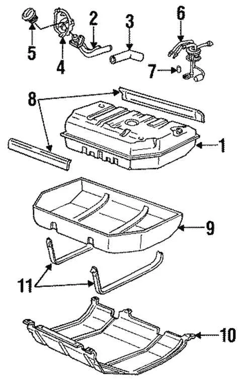 1992 chevy tbii diagram of engine